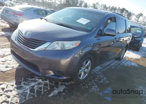 2012 Toyota Sienna Le V6 8 Passenger from USA, damaged, VIN 5TDKK3DC7CS211450